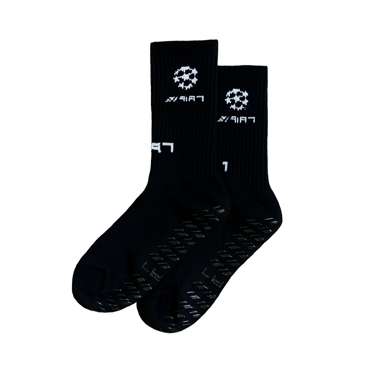 AIR7 Grip Socks KIDS BLACK "one size fits all" 35-42